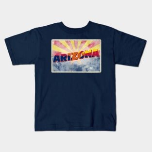 Arizona vintage style retro souvenir Kids T-Shirt